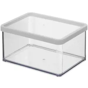 Rotho box šir. 2.25l loft průhl./bílý