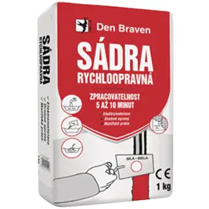 Sádra rychloopravná Den Braven 5 kg