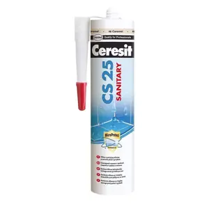 Silikon sanitární Ceresit CS25 01 bílý 280 ml