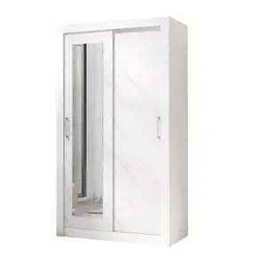 Skříň In box 2 120 bílá lux/mramor bianco