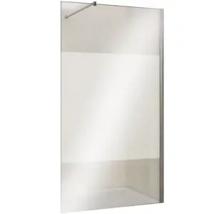 Sprchová zástěna WALK-IN Mist 120 x 195 potisk