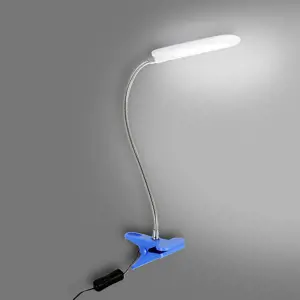 Stolní lampa 02867 Dori Led Blue Klips