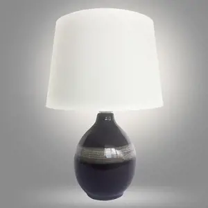 Stolní lampa ROMA 03206 E14 BLACK