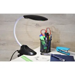 STOLNÍ LAMPA SM-7771B BLACK LB1