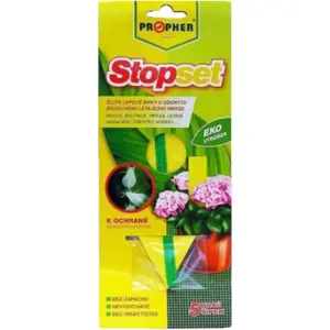 Stopset šipky žluté 14x5 cm 5 ks