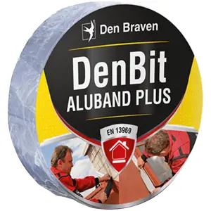 Střešní bitumenový pás Den Braven DenBit Aluband PLUS 75 mm x 10 m