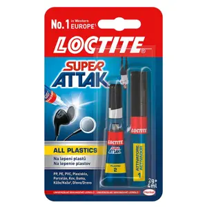 Super attak all plastics 2g+4ml