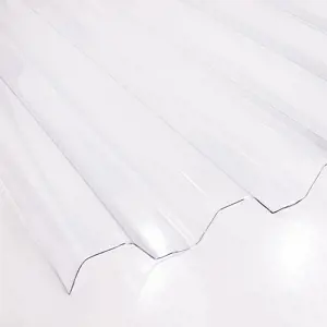 Trapézová deska PVC 2000 x 900 x 0,8 mm bezbarvá