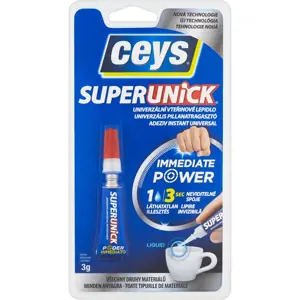 Univerzální lepidlo vteřinové Ceys SuperUnick Immediate Power 3 g