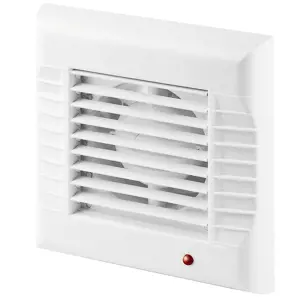 Ventilátor Fi100 Žaluzie Šňůrový Spínač-Auot