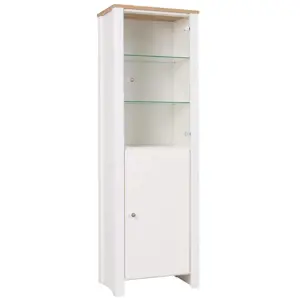 Vitrine Berg 65cm Crem/Dub Zlatý P