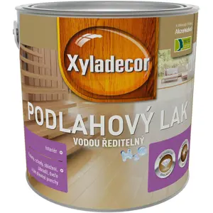 Produkt Xyladecor Podlahový lak H2O polomatný 2,5L