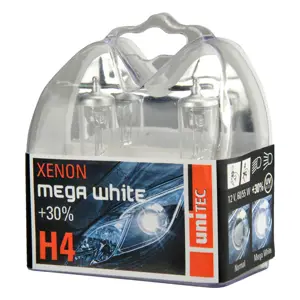 Produkt Žárovka 12V H4 60/55W Unitec Xenonmegawhite 2 ks