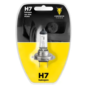 Žárovka 12V H7 55W Coyote Vision blistr