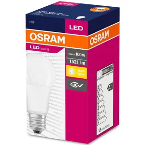 Žárovka LED 14,5W/827 E27 Value Cl A 100 Fr