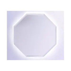 Zrcadlo hexa led 60 60x60