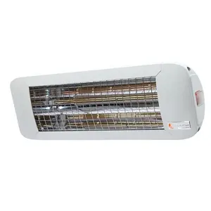 DEOKORK Infrazářič ComfortSun24 2000W kolébkový vypínač - bílá