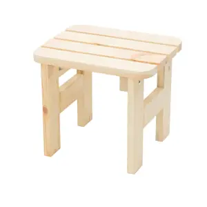 Produkt DEOKORK Masivní dřevěná zahradní stolička z borovice dřevo 32 mm