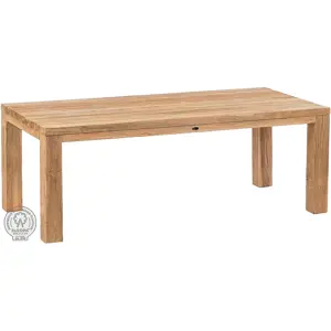 Produkt DEOKORK Zahradní masivní teakový stůl FLOSS RECYCLE (různé délky) 300x110 cm