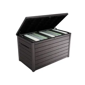 Plastový úložný box 850L (hnědý)