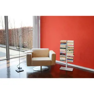 Radius design cologne Knihovna 8 poliček RADIUS DESIGN (BOOKSBAUM silber STAND KLEIN 716C) stříbrná